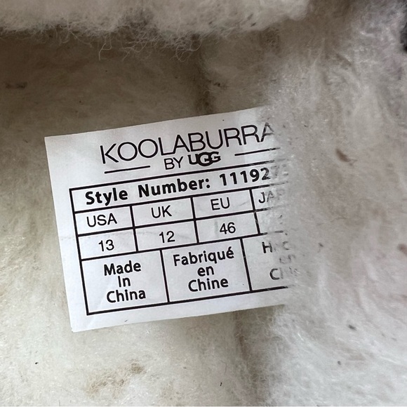 KOOLABURRA BY UGG MEN’S TIPTON EMBOSS 1119273 SIZES CHOCOLATE BROWN/ BRAND NEW - Picture 10 of 10